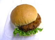 いわしハンバーグサンド