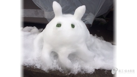 メンダコ雪だるま