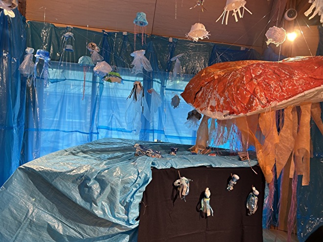 できあがった水族館のようす２