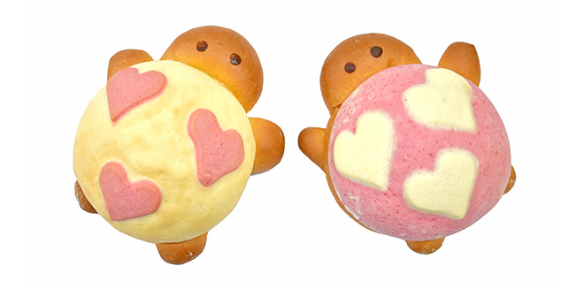 左:プレーン／右:いちご