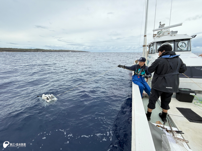 潜航の際の船上のようす