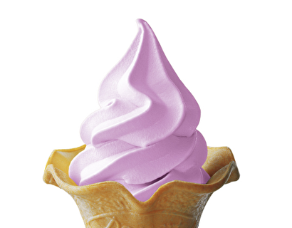 ソフトクリーム（巨峰）