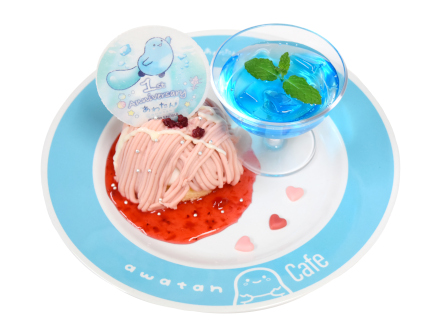 あわたん1st Anniversary ~いちごモンブラン~