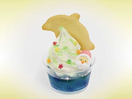 サンタさんとイルカのクリスマスサンデー