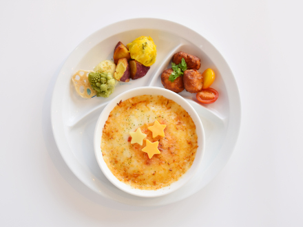 紅ズワイガニのドリア