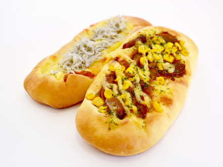 しらすピザ／照りマヨチキンピザ