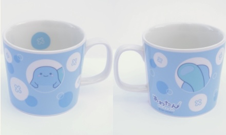 あわたんマグカップ クラゲさんといっしょ